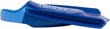 Плавальні ласти ARENA Powerfin Pro II з силікону для дорослих, короткі тренувальні ласти для басейну, розмір 36-37, сині