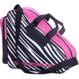 Сумка для ковзанів SHER-WOOD Pink Zebra, для дорослих і дітей, для роликів та хокейних ковзанів