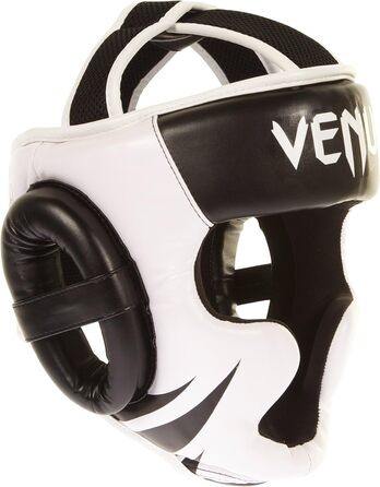 Захисний шолом Venum Challenger Black/Ice для боксу та MMA