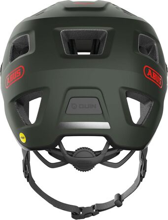 Велошолом ABUS MoDrop MIPS для MTB, зелений, захист для гірського велосипеда, універсальний розмір M (54-58 см), ударостійкий, індивідуальна підгонка