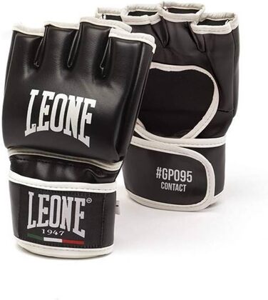 MMA рукавички LEONE 1947 GP095, чорні, універсальні, розмір M