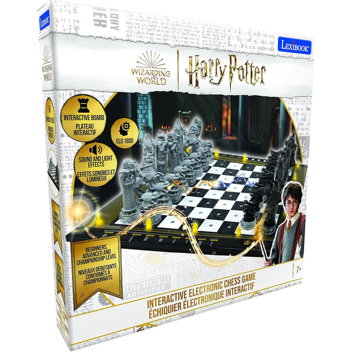 Електронні шахи Lexibook з підсвіткою Harry Potter