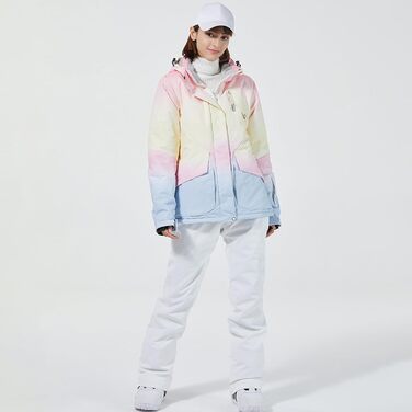 Комплект гірськолижний HOTIAN Daen: куртка та штани (2 шт.) - водонепроникний, вітронепроникний, для сноуборду та гірських лиж, розмір L