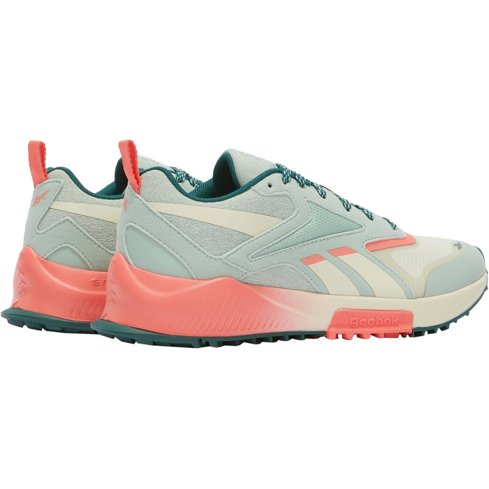 Кросівки жіночі Reebok Lavante Trail 2, гібридний зелений, білий, кораловий (35 EU)