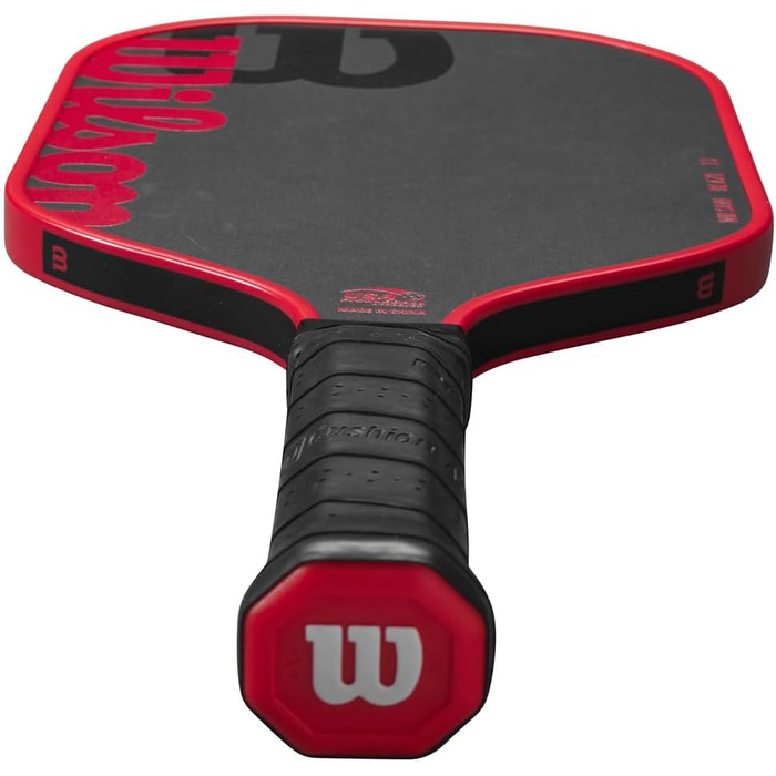 Падл для піклболу WILSON Blaze Series, 6,4 см, чорний/червоний