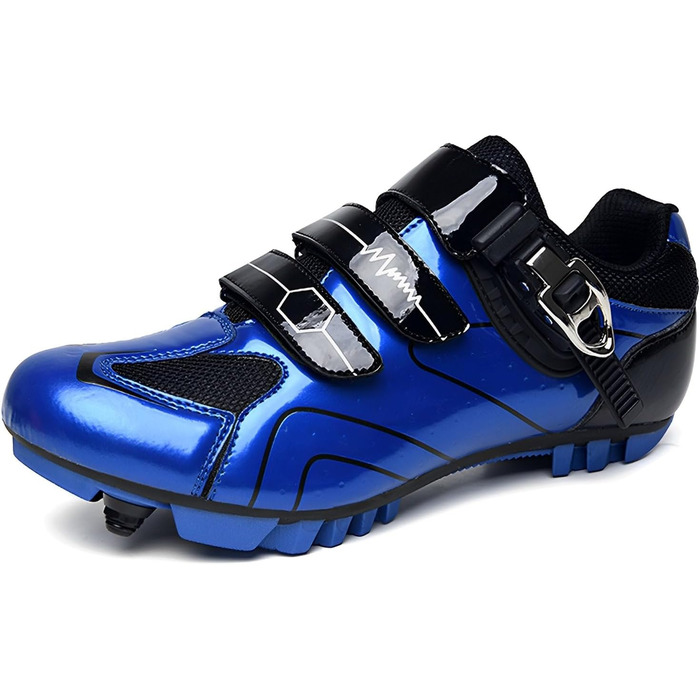 Велосипедні шкарпетки для чоловіків та жінок, унісекс. Шкарпетки для шосе, гірського велосипеда, велоспорту. Дихаючі, синього кольору, 44 EU