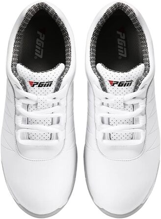 Жіночі гольф-туфлі PGM з шипами, водонепроникні, білі, розмір 36 EU