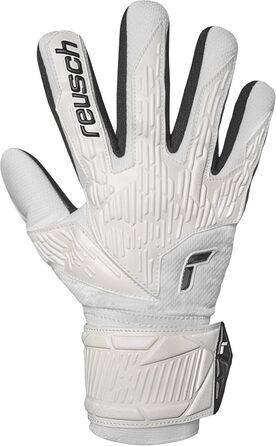 Воротарські рукавички Reusch Attrakt Infinity NC, унісекс, розмір 9, біло-чорні