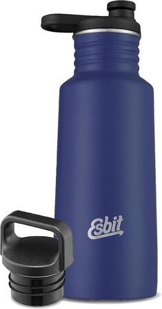 Пляшка для води Esbit Pictor 550 мл Water Blue, спортивна з кришкою-луп та спортивним клапаном