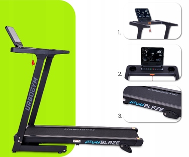 Електрична бігова доріжка Urbogym BLAZE (до 130 кг)