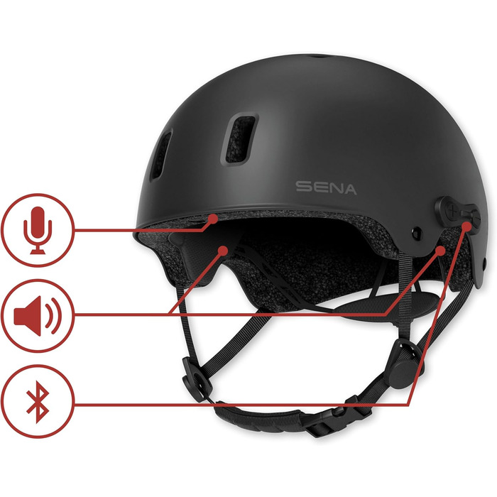 Шолом Sena Rumba Bluetooth для дорослих, мультиспортивний