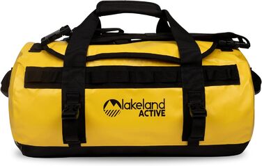Спортивна сумка та рюкзак Lakeland Active Ullswater, водонепроникний, 40 л, жовтий