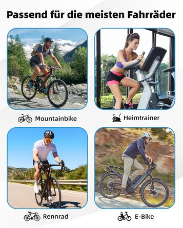 Зручний велосипедний сидіння з подвійною амортизацією, Memory Foam, для Peloton Bike, Mountain Bike, чоловіків та жінок, білий