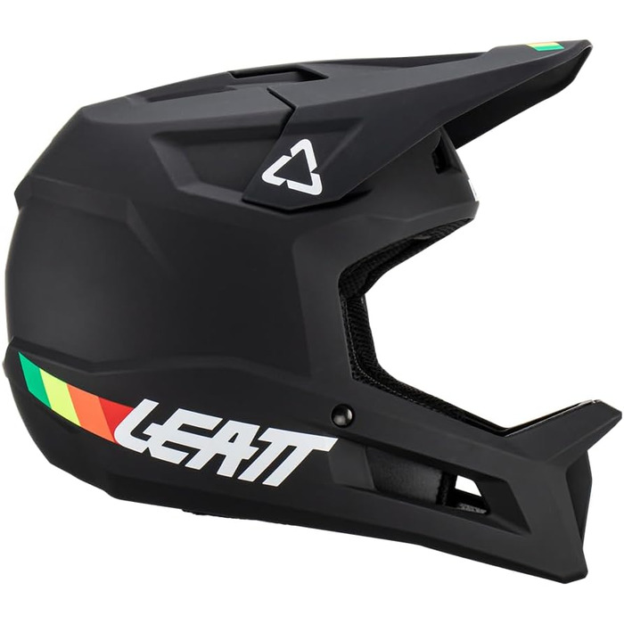 Дитячий велосипедний шолом Leatt MTB Gravity 1.0 Jr V23, чорний, XXS (51-52 см)