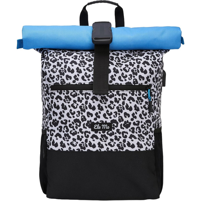 Жіночий рюкзак Ela Mo Rolltop 18 л Лео — стильний і зручний шкільний рюкзак