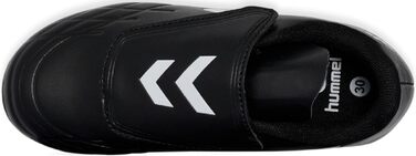 Дитячі футбольні бутси Hummel Hattrick MG JR з кріпленням на липучці, чорні, розмір EU 24