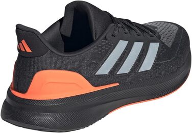 Кросівки чоловічі adidas Ultrarun 5 Carbon Matte Silver/Lucid Orange, розмір 47 1/3 EU