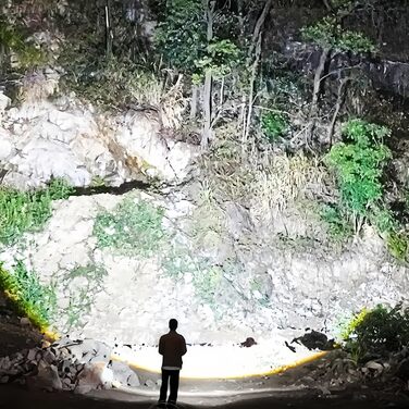 Ліхтар LOOYMNZ LED 100000 Люмен XHP90, Тактичний, USB, IP65, 3 Режими, Водостійкий, для кемпінгу, туризму, надзвичайних ситуацій