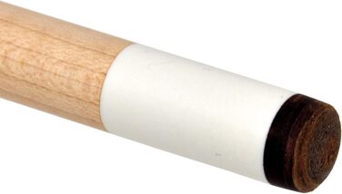 Більярдний кий Winsport Eight-Ball з професійним шкіряним вкладишем 13 мм, 147 см, 2-секційний, з обмоткою