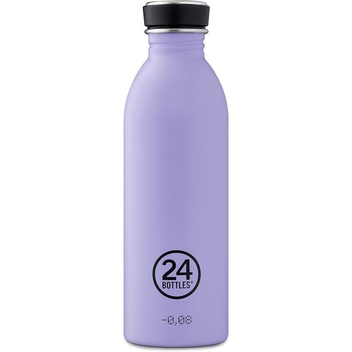 Пляшка для води 24Bottles Urban 500 мл, еріка, сталева