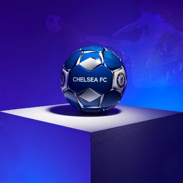 Футбольний м'яч Chelsea FC, офіційний, розмір 5, синій – подарунок для фанатів
