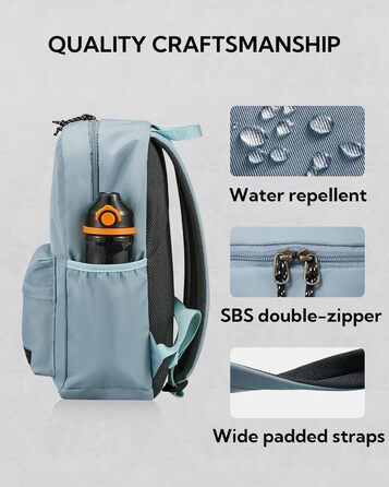 WATERFLY 20L легкий рюкзак для школи та міста з відділенням для ноутбука, універсальний міський рюкзак для чоловіків і жінок, для роботи, спорту, подорожей, туризму