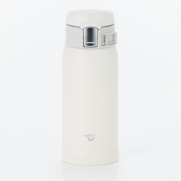 Термос-бутилка Zojirushi SM-SF36-WM, 360 мл, нержавіюча сталь, пряме пиття, One Touch, біла