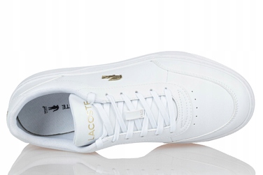 Жіночі шкіряні кросівки Lacoste Court Pro 225 3 Sfa, білі (артикул 750SFA0071216), розмір 38