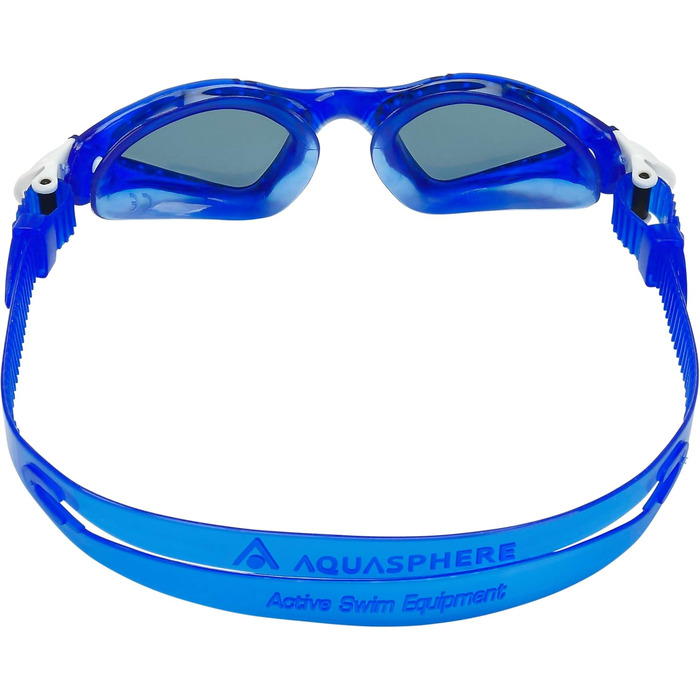 Дитячі окуляри для плавання Aquasphere Kayenne JR з УФ-захистом, силіконовим ущільненням, антифогом та захистом від протікань, для хлопчиків і дівчат від 6 років, синьо-білі, універсальний розмір
