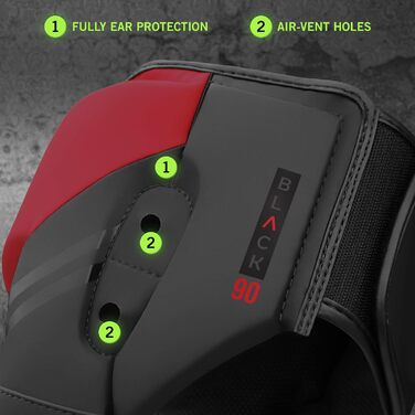 Захисний шолом Mytra Fusion для боксу та єдиноборств, регульований ремінь, для MMA, Муай Тай, спарингів, карате