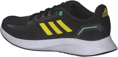 Кросівки дитячі Adidas Runfalcon 2.0 чорно-білі (38 2/3 EU)