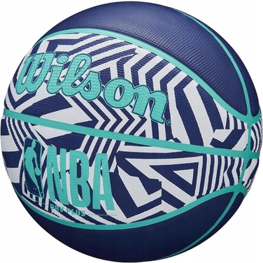 Баскетбольний м'яч Wilson NBA DRV Plus Dazzle Camo Indigo, розмір 5