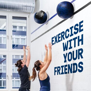 М'яч для фітнесу Yes4All, 2 кг - для тренувань корпусу та фітнесу