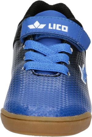 Дитячі спортивні зала́мповi туфлі Lico Sambo (38 EU, блакитний/чорний)