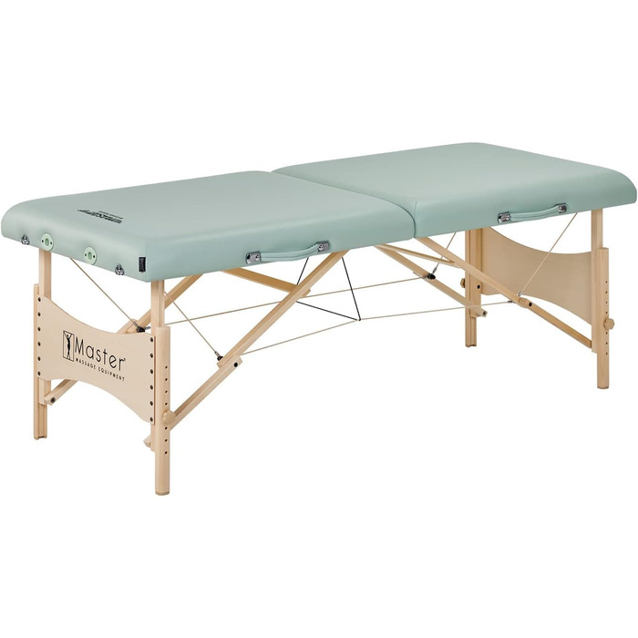Складний масажний стіл Master Massage Paradise з дерева, переносний, для салону, косметології, тату, мобільного масажу, 71 см