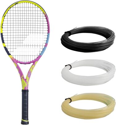 Тенісна ракетка Babolat Pure Aero Rafa U для чоловіків, без чохла, рожева, розмір 3