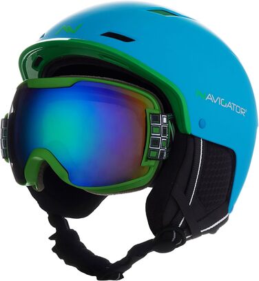 Лижна маска NAVIGATOR SIGMA для сноуборду, унісекс, зелена