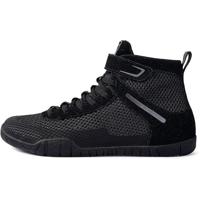 Жіночі веслувальники (боксерські) черевики з плоскою підошвою (36 EU, широкі, чорні)