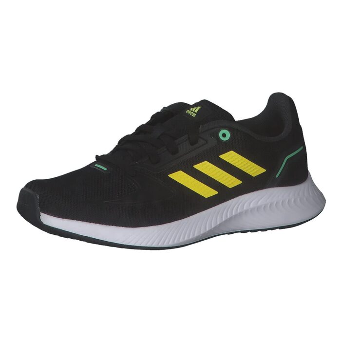 Кросівки дитячі Adidas Runfalcon 2.0 чорно-білі (38 2/3 EU)