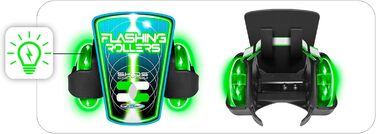 Роликові ковзани Skids Control Lightning Wheels чорного кольору, розміри 30-33