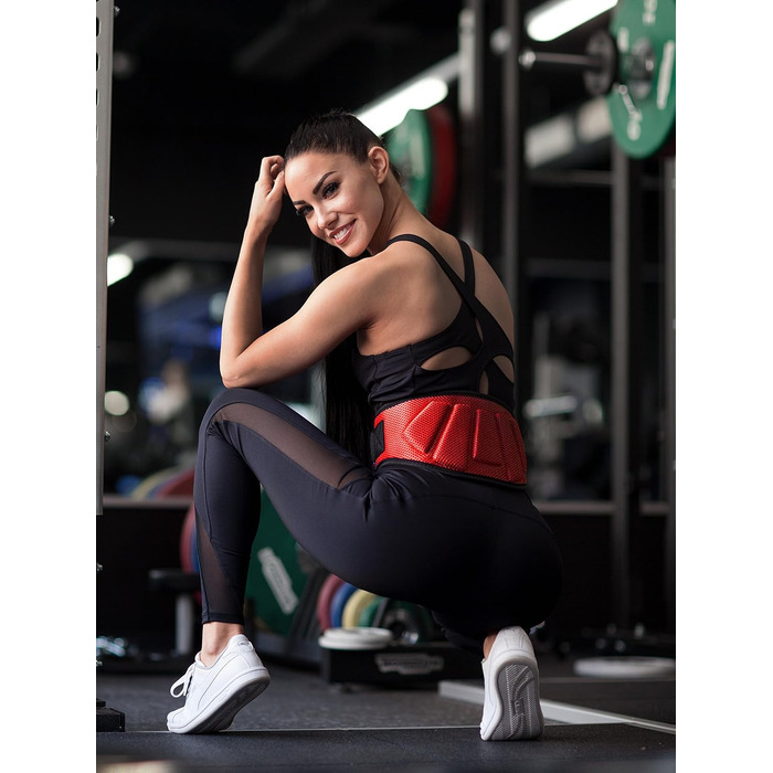 Пояс для важкої атлетики FITGRIFF V1, бодібілдинг, пауерліфтинг, унісекс