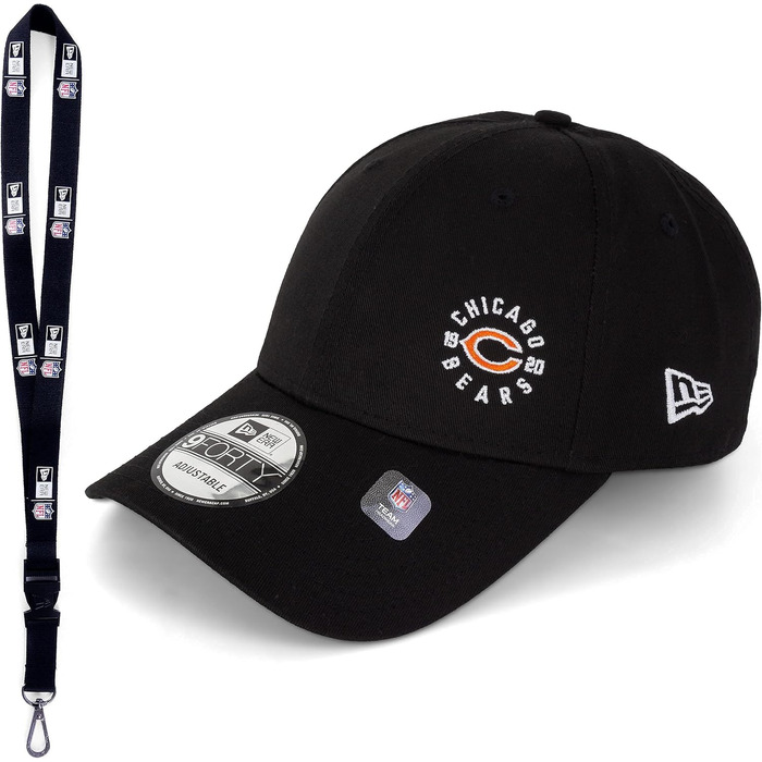 Кепка New Era NFL/MLB/NBA Flawless - Бейсболка з логотипом команди - Аксесуар - Лімітована серія, універсальний розмір (Chicago Bears)