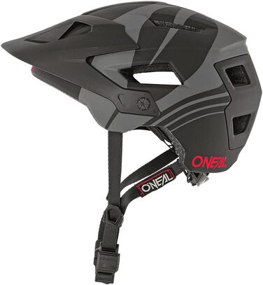 Шолом для гірського велосипеда O'NEAL Defender Nova, ендуро, чорний/сірий, L/XL, міцний ABS, вентиляція, знімні підкладки, для дорослих