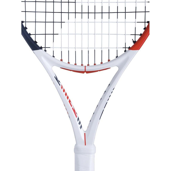 Тенісна ракетка Babolat Pure Strike Junior 25 S, унісекс, для підлітків, універсальний розмір, біло-червона-чорна