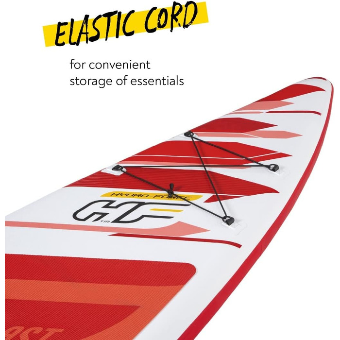 Надувна дошка для сапсерфінгу Bestway Hydro-Force Fastblast 3,6 м з ручним насосом і сумкою, Stand Up Paddle Board 2021