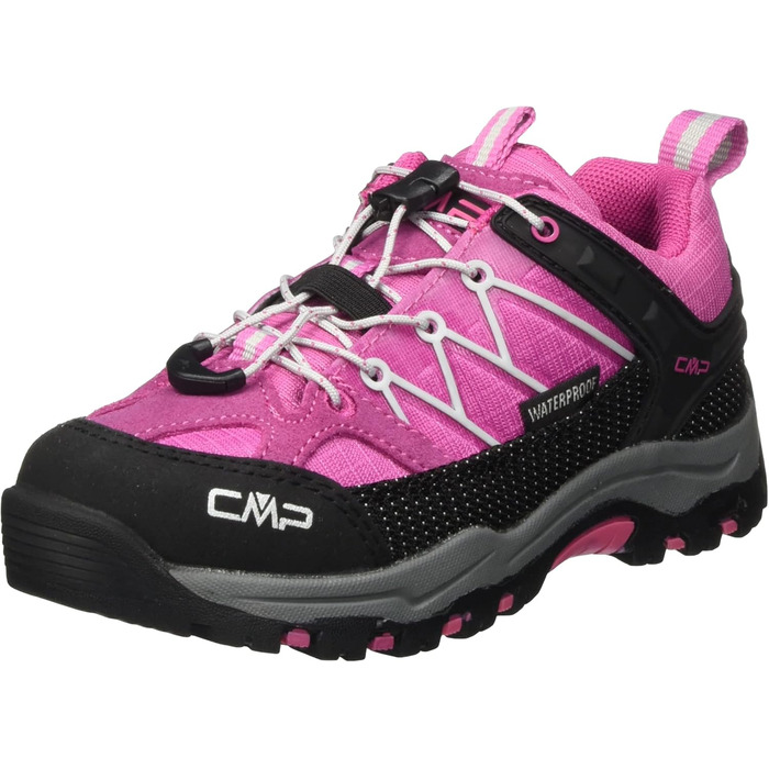 CMP дитячі черевики Rigel Low Wp для трекінгу та прогулянок, 32 EU, Malva Stone