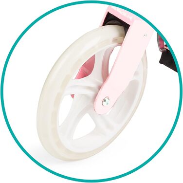 QKids Weiss міський самокат, алюмінієвий, складаний, легкий, колеса 20 см, для дітей від 6 років, до 100 кг