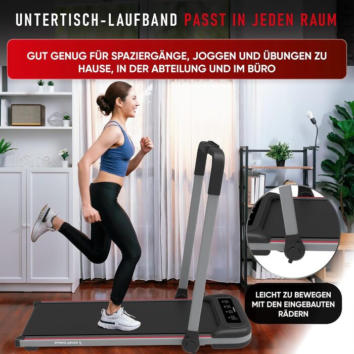 Біговий доріжка Walking Pad F2600 - ультратонкий, до 6 км/год, вантажопідйомність 100 кг, 0.75 PS