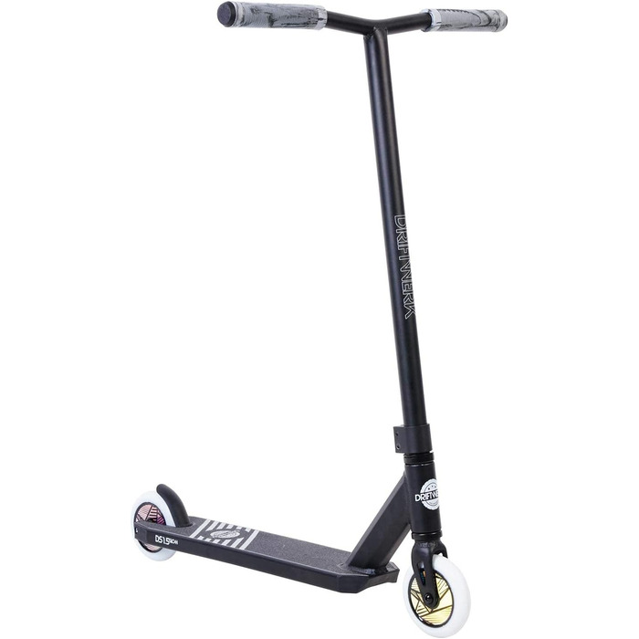 Трюковий самокат Driftwerk DS1.5 Glow in The Dark для дітей, світиться у темряві, фрістайл, міцна конструкція