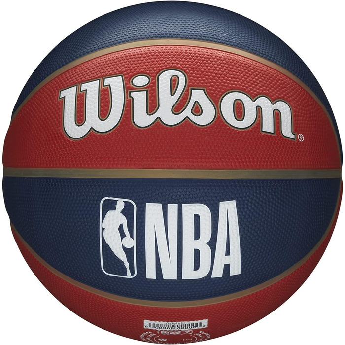 Баскетбольний м'яч Wilson NBA Team Tribute New Orleans Pelicans, розмір 7, для дорослих, універсальний